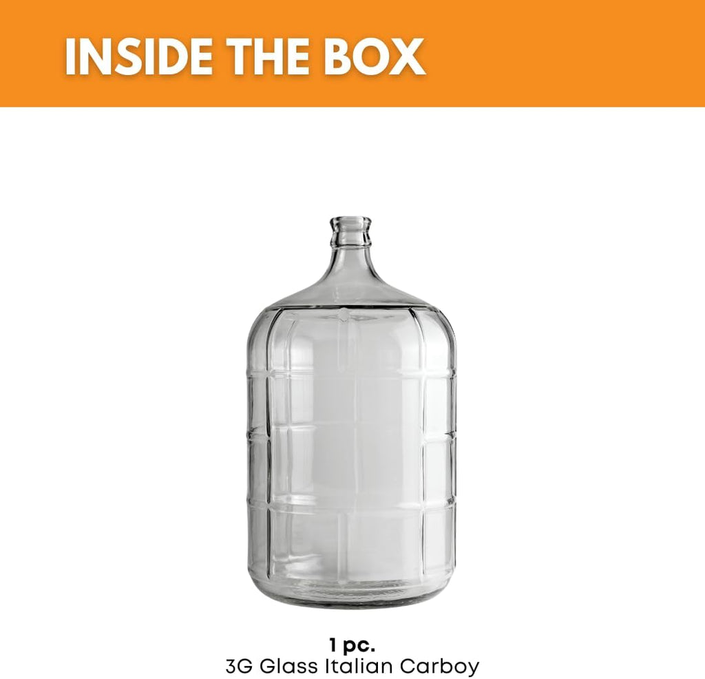 3 Gallon Glass Carboy A8087