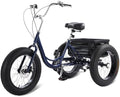 20-Inch Fat Tire 7-Speed Heavy-Duty Adult Tricycle with Large Cargo Basket R559108