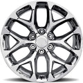 Gloss Black Wheel 24x10" 6x5.5" +27mm Offset Q8694
