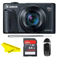 Black Digital Camera with 64 GB Memory Card E43287