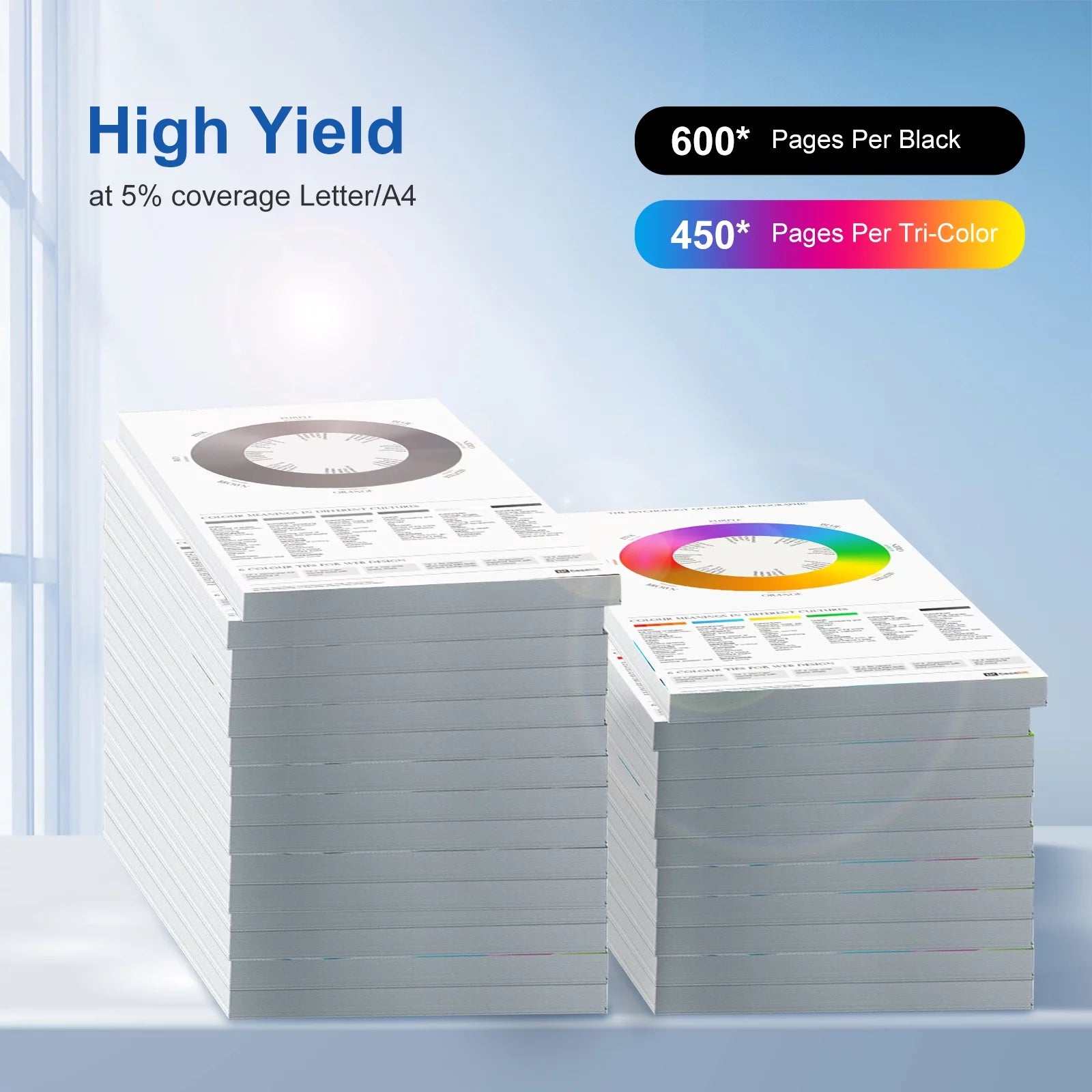 Black Cyan Magenta Yellow 5-Pack Ink Cartridge Z5620