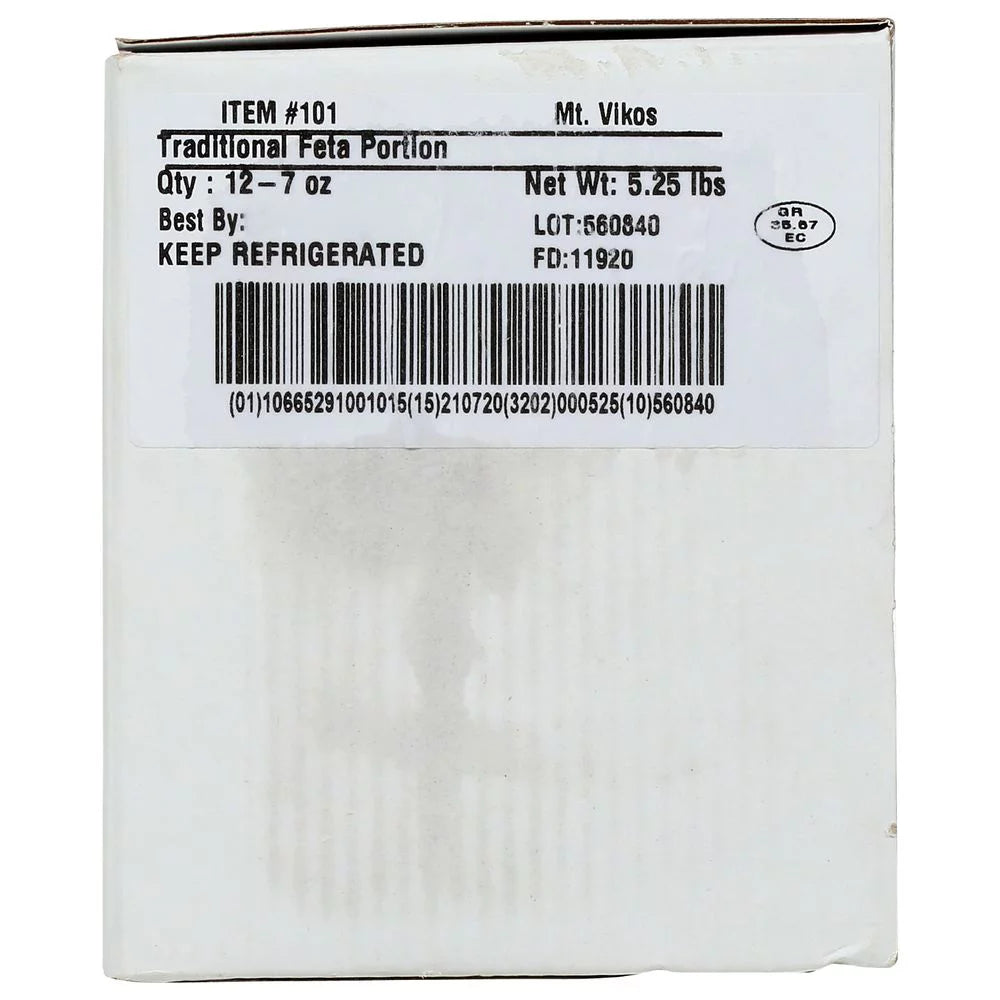 Traditional Feta Cheese, 7 Ounce, 12 per case S720110