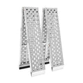 Aluminum 10' Arched Dual Runner Folding ATV Ramps T8762