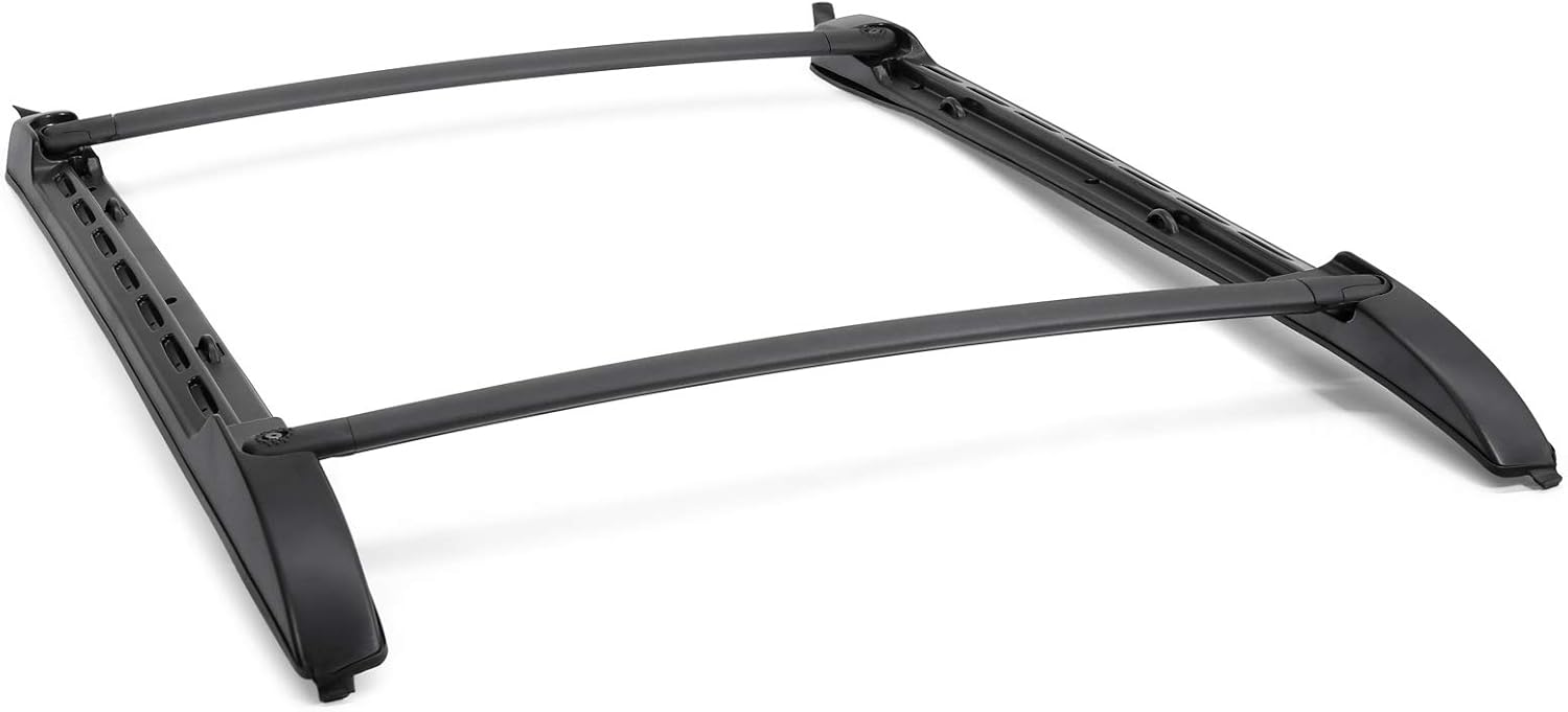 Black Cross Bars Roof Rack for Toyota Tacoma Double Cab W844