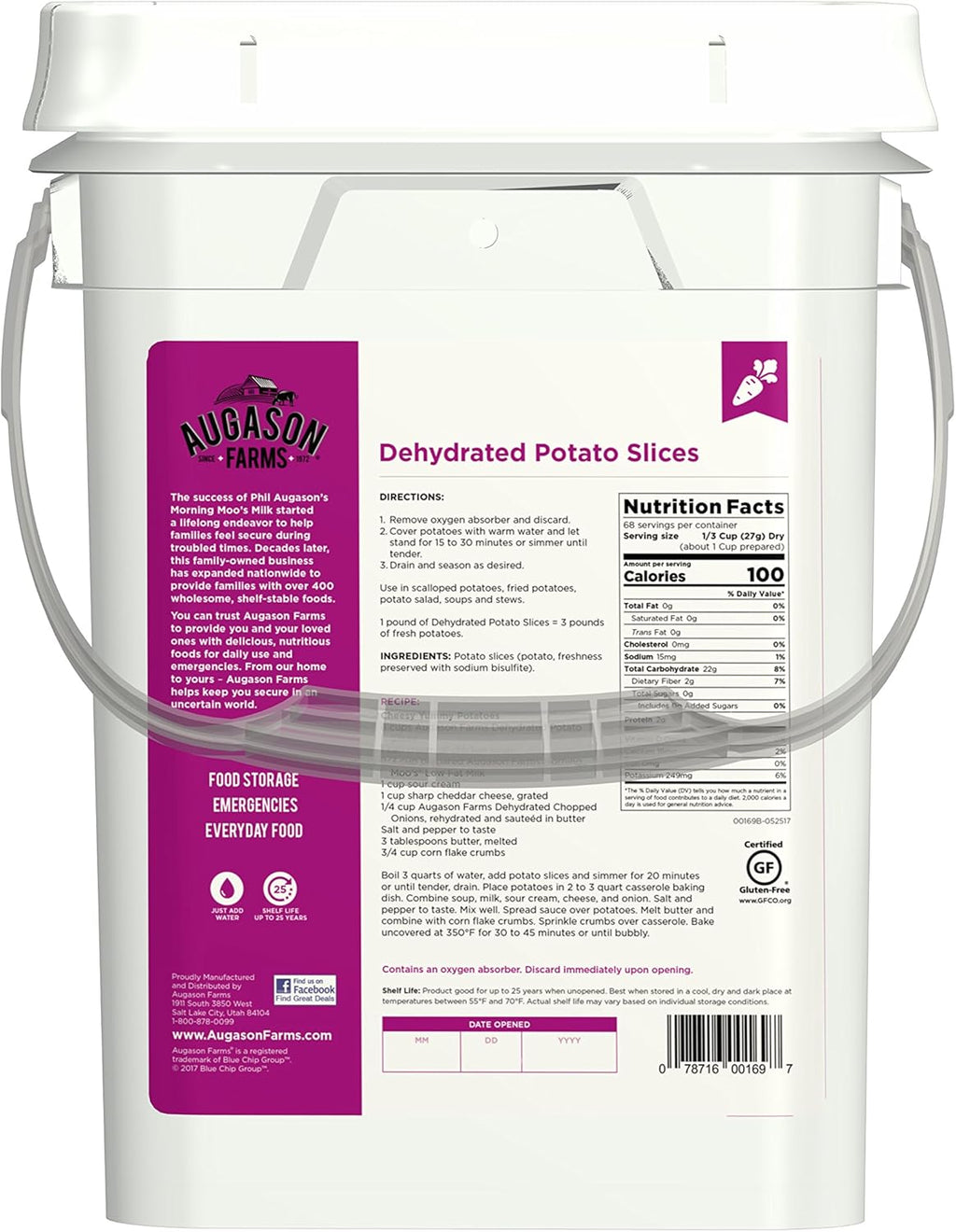 Dehydrated Potato Slices Shreds Q15442
