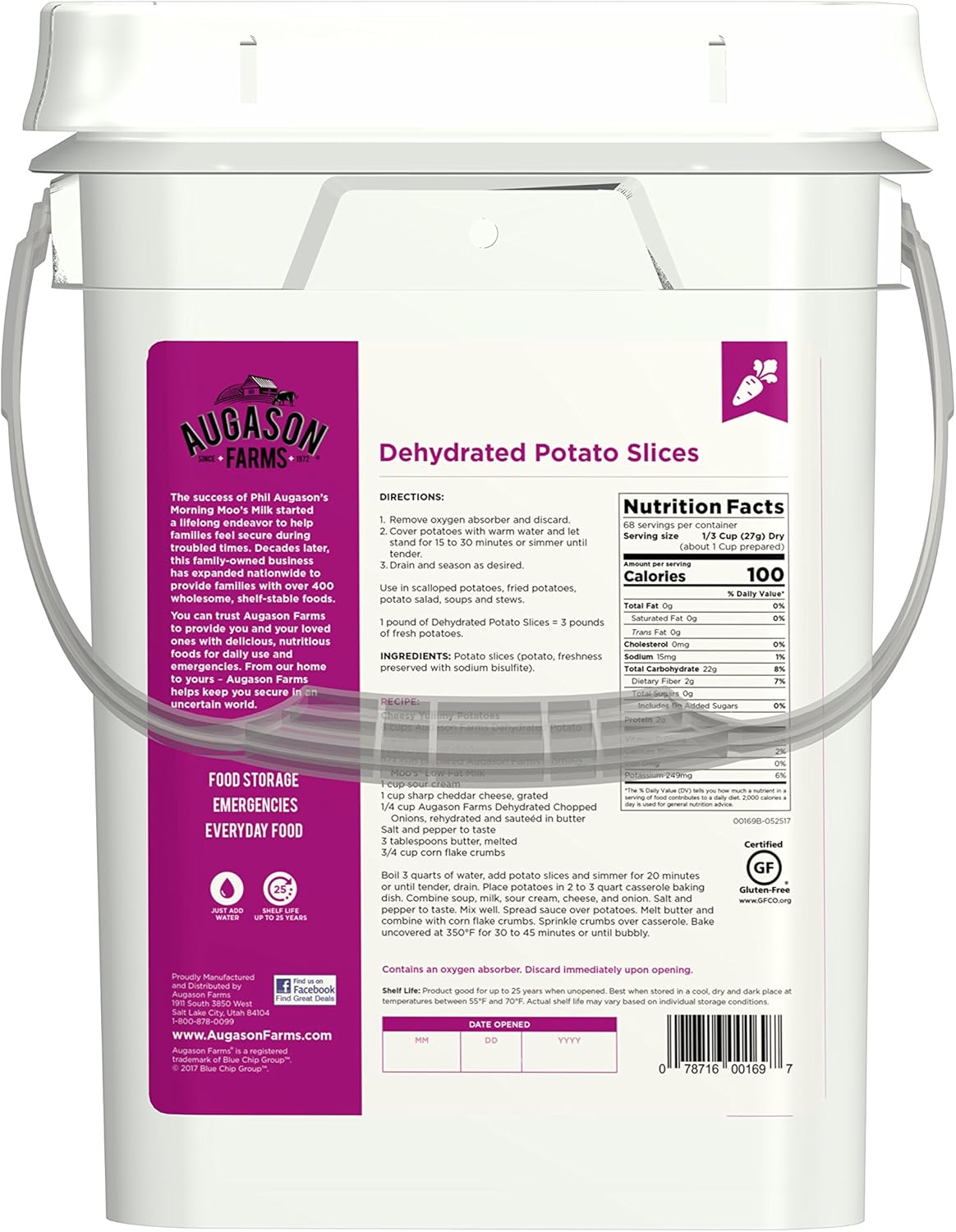 Dehydrated Potato Slices Shreds Q15442