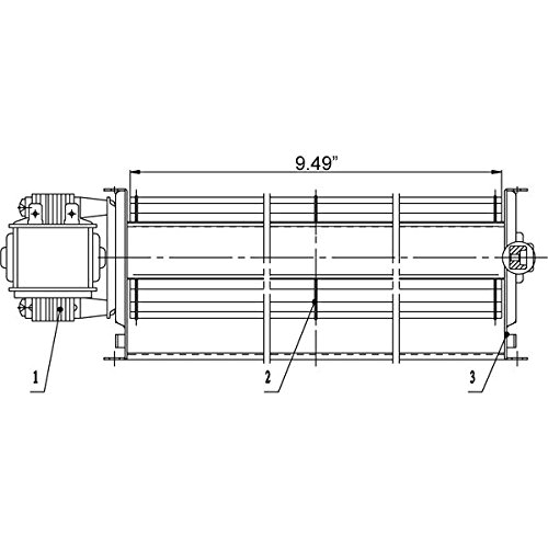 Fireplace Blower Kit N80127