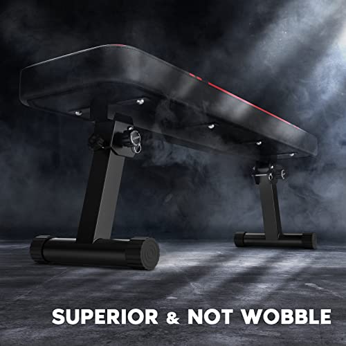 Flat Bench, Foldable Weight Bench I69658