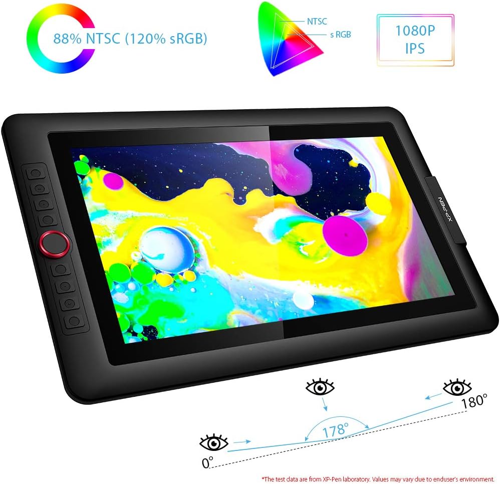 15.6 Inch Drawing Monitor with 8192 Levels Pen Pressure S7153