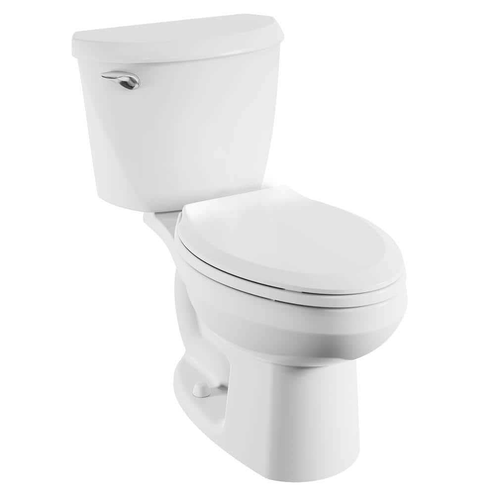 White 1.28 GPF Single Flush Elongated Toilet X2339