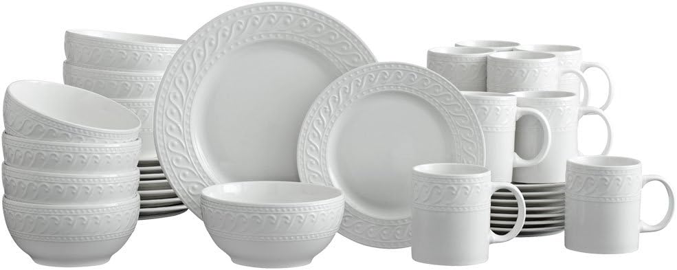 32 Piece White Dinnerware Set R3026