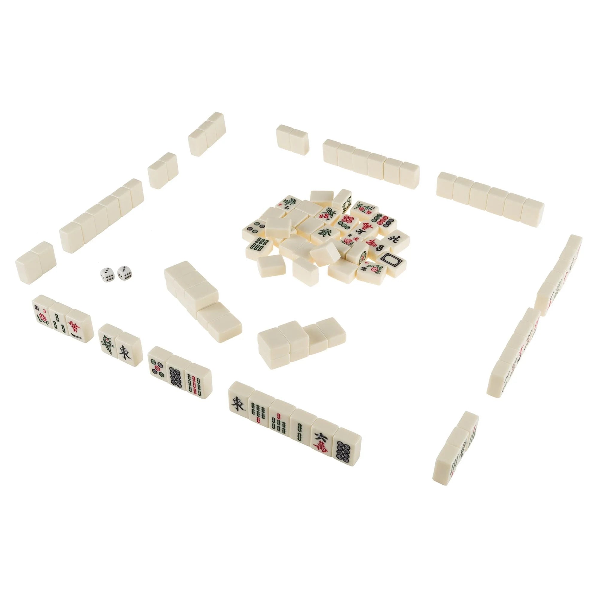 146 Tile Mahjong Set with Dice and Storage Case E8709