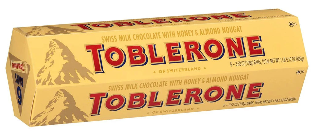 Swiss Milk Chocolate with Honey & Almond Nougat 6 Ct. 3.52 oz. Y32152