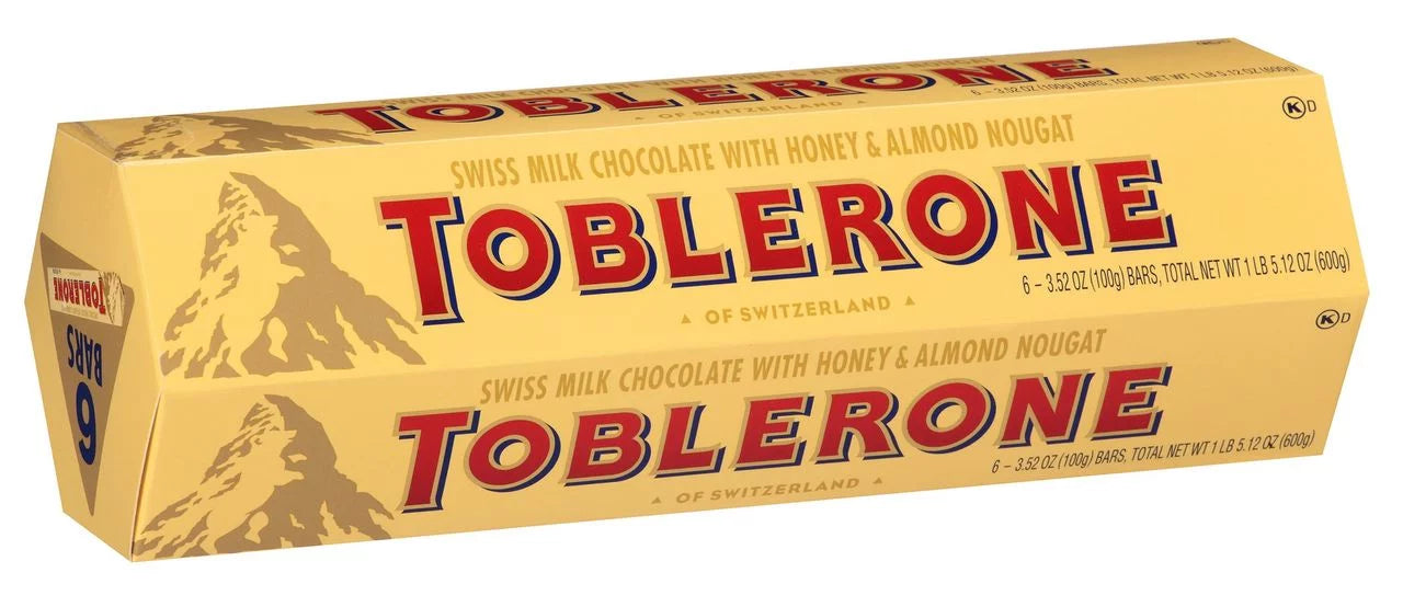 Swiss Milk Chocolate with Honey & Almond Nougat 6 Ct. 3.52 oz. Y32152