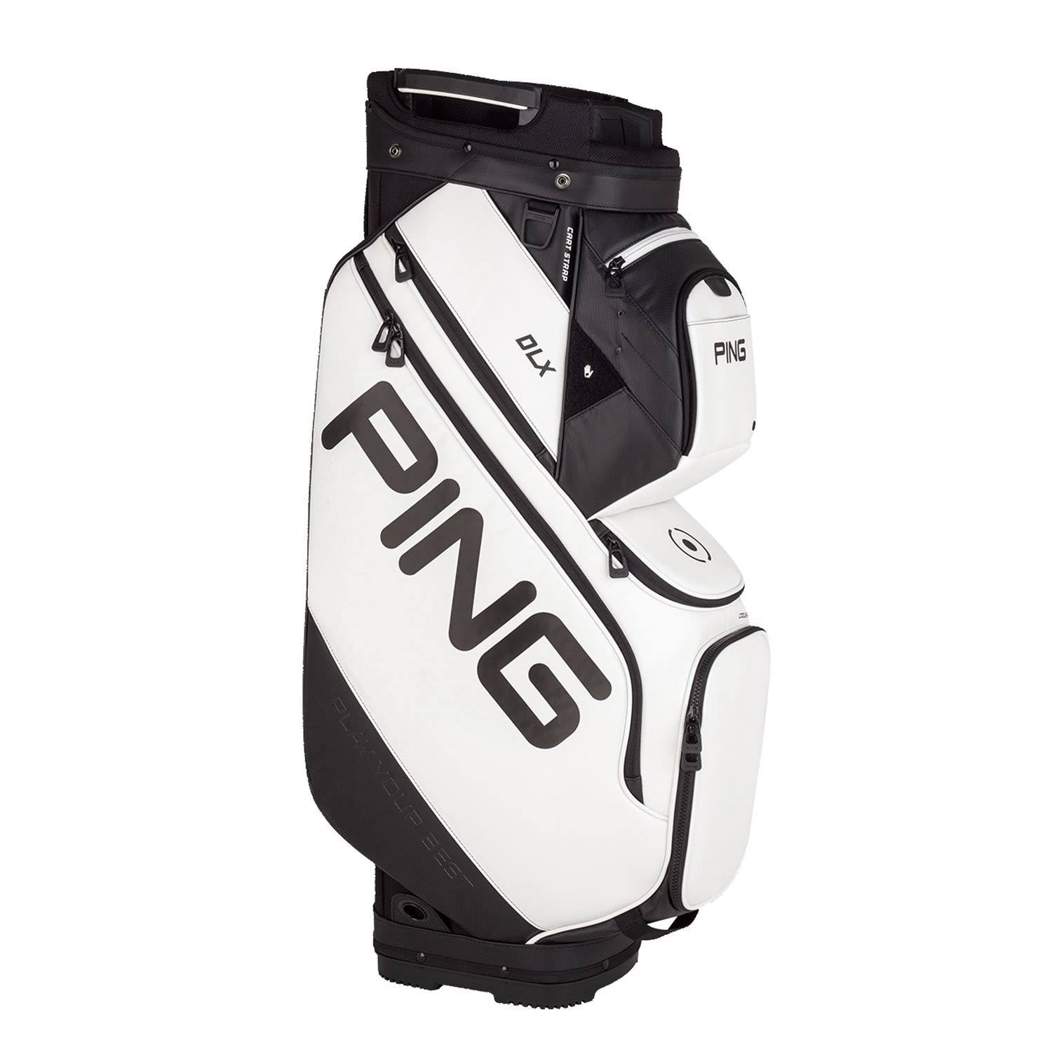 White DLX Cart Bag G49022