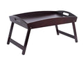 Walnut Bamboo Bed Tray with Folding Legs E77579