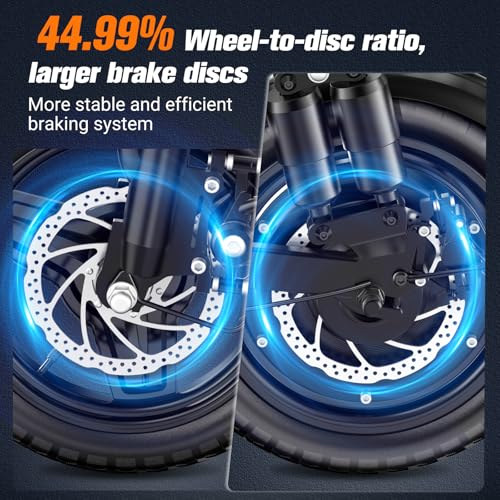 Electric Scooter with Seat, Foldable, 900W Peak Power, 20MPH, 28-Mile Range, Dual Disc Brakes, 330lbs Max Load O150997