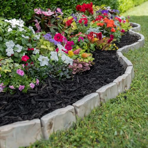 Brown 15 Foot Landscape Edging with Anchoring Spikes K968016