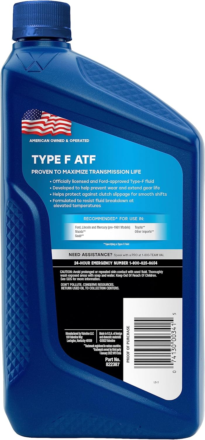 Automatic Transmission Fluid 1 QT Q3535