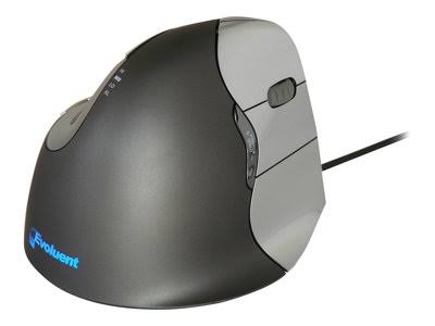 Vertical Mouse - ergonomic - right-handed - optical - 6 buttons - wired - USB Q970876