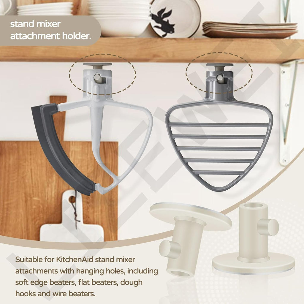 Spring and Washer for Stand Mixers, 2 Pack, 4 Set of Attachment Holders Z7171
