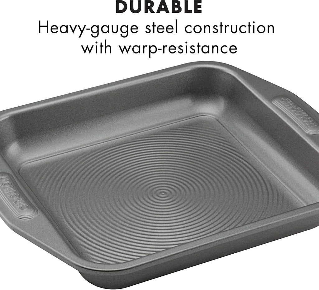 Nonstick Baking Pan With Lid, Rectangle - 9 Inch x 13 Inch, Gray Y250288