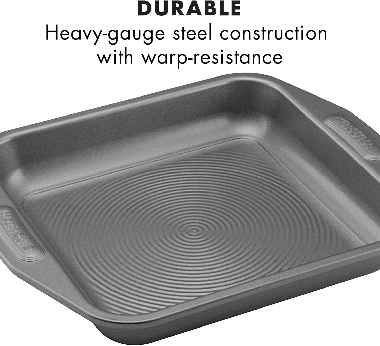Nonstick Baking Pan With Lid, Rectangle - 9 Inch x 13 Inch, Gray Y250288