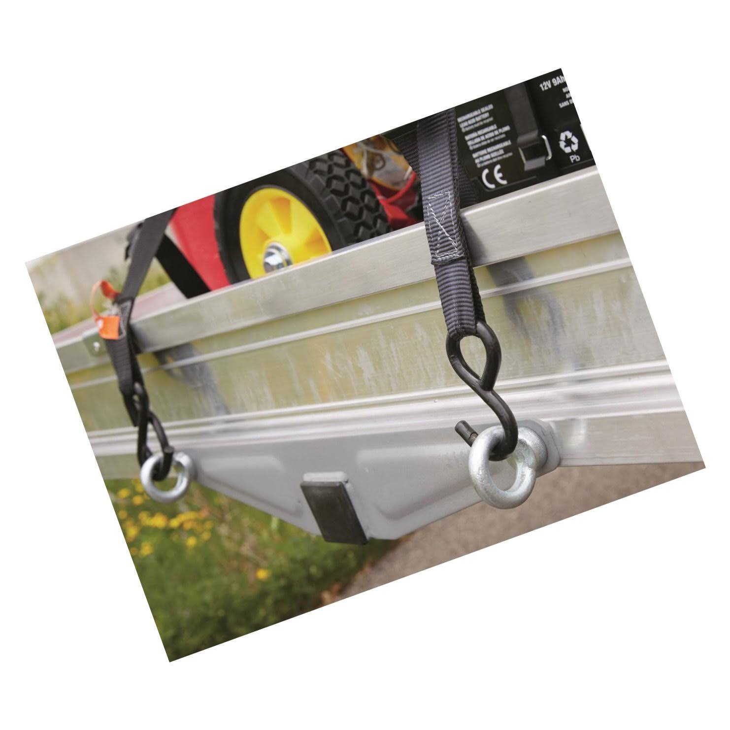 Extra-Large Folding Aluminum Cargo Carrier with 3-Position Ramp C79560