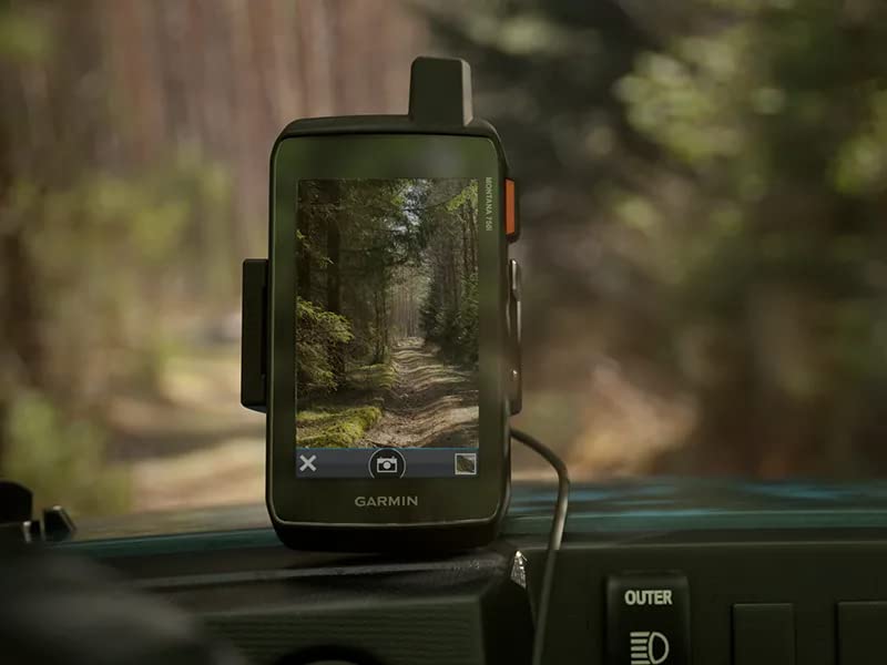 Rugged GPS Handheld with 8-megapixel Camera and 5" Color Touchscreen V56439