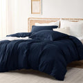 Twin/Twin XL Ivory White Cooling Duvet Cover 2 Pcs N44032