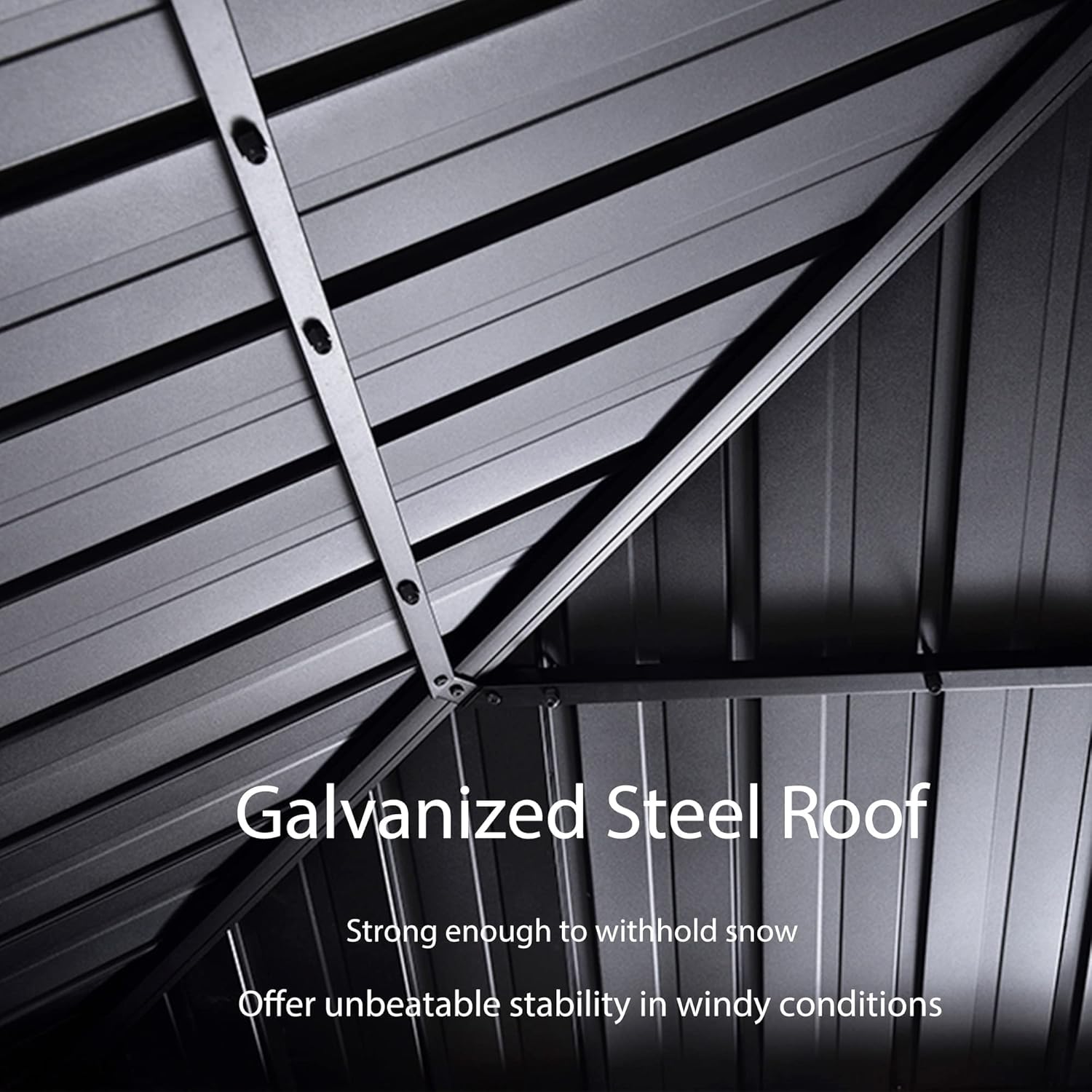 10' X 14' Galvanized Steel Double Roof Aluminum Frame Gazebo with Netting L671893