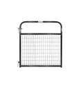 Black 4 ft Wire-Filled Gate E911515