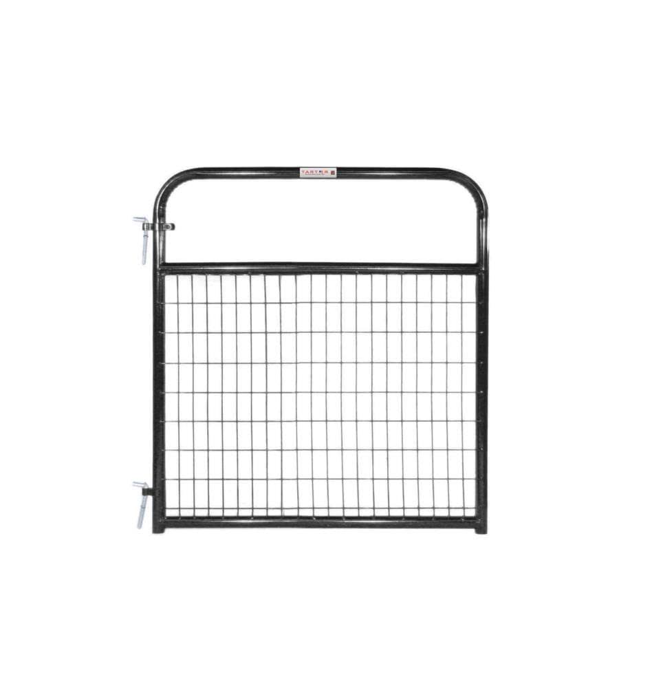 Black 4 ft Wire-Filled Gate E911515