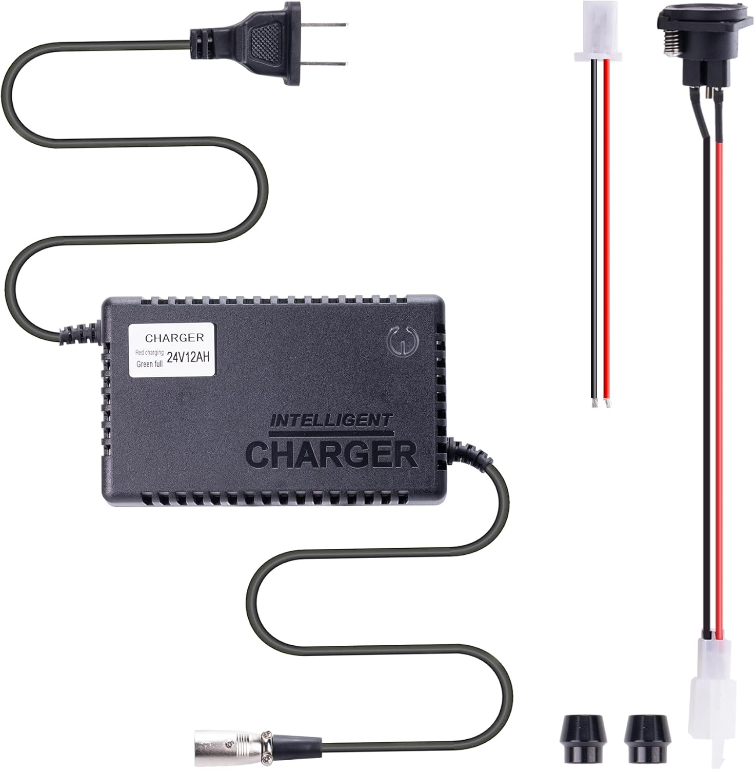 24V 2A Rapid Battery Charger with 3-Pin XLR Connector N218192