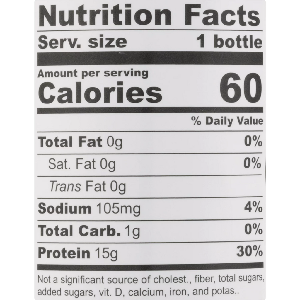 15g Whey Protein Infused Water, Harvest Grape, 16.9 oz Bottle Y6626