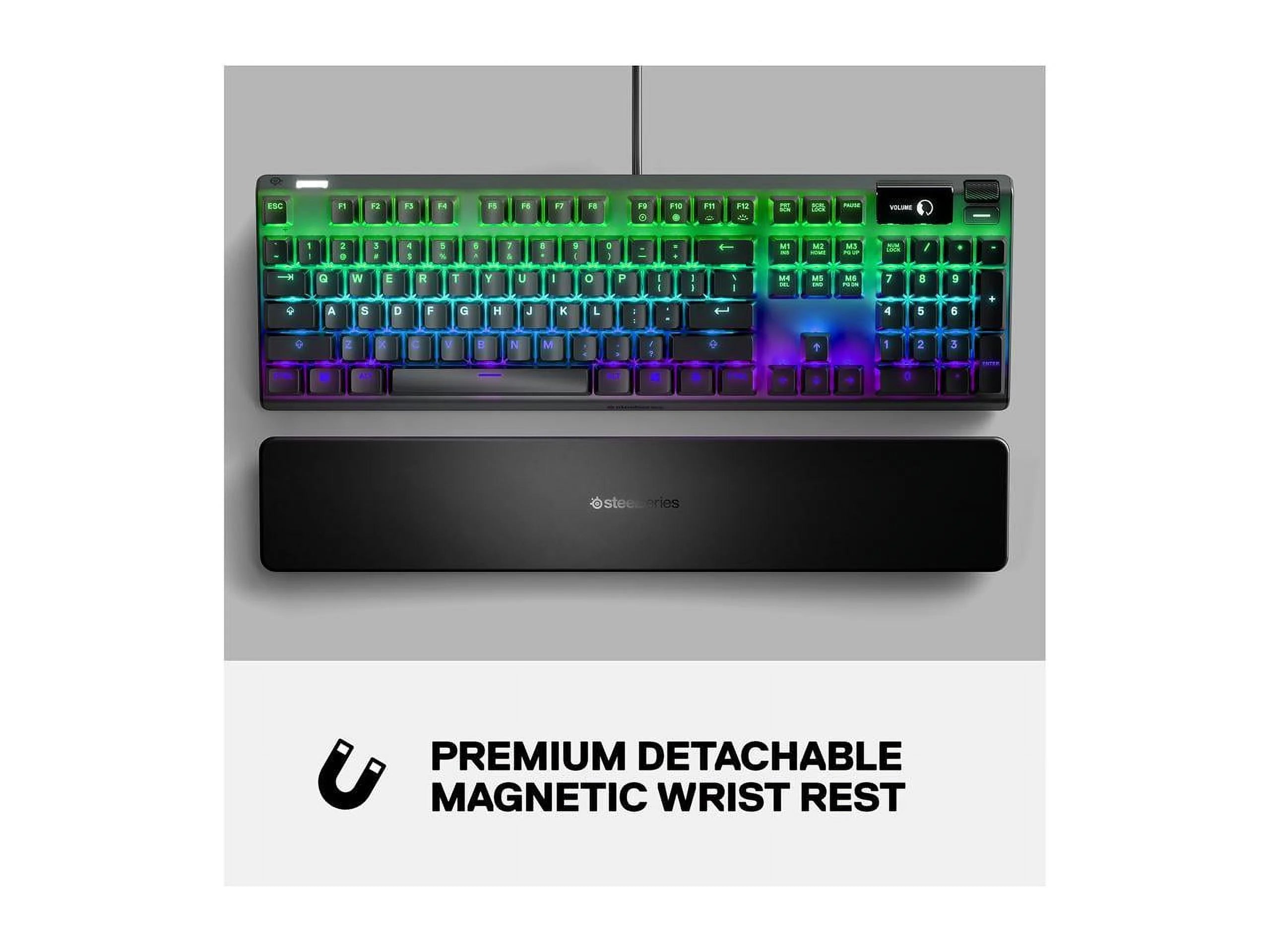 Mechanical Gaming Keyboard with Adjustable Actuation Switches and RGB Backlit C1260