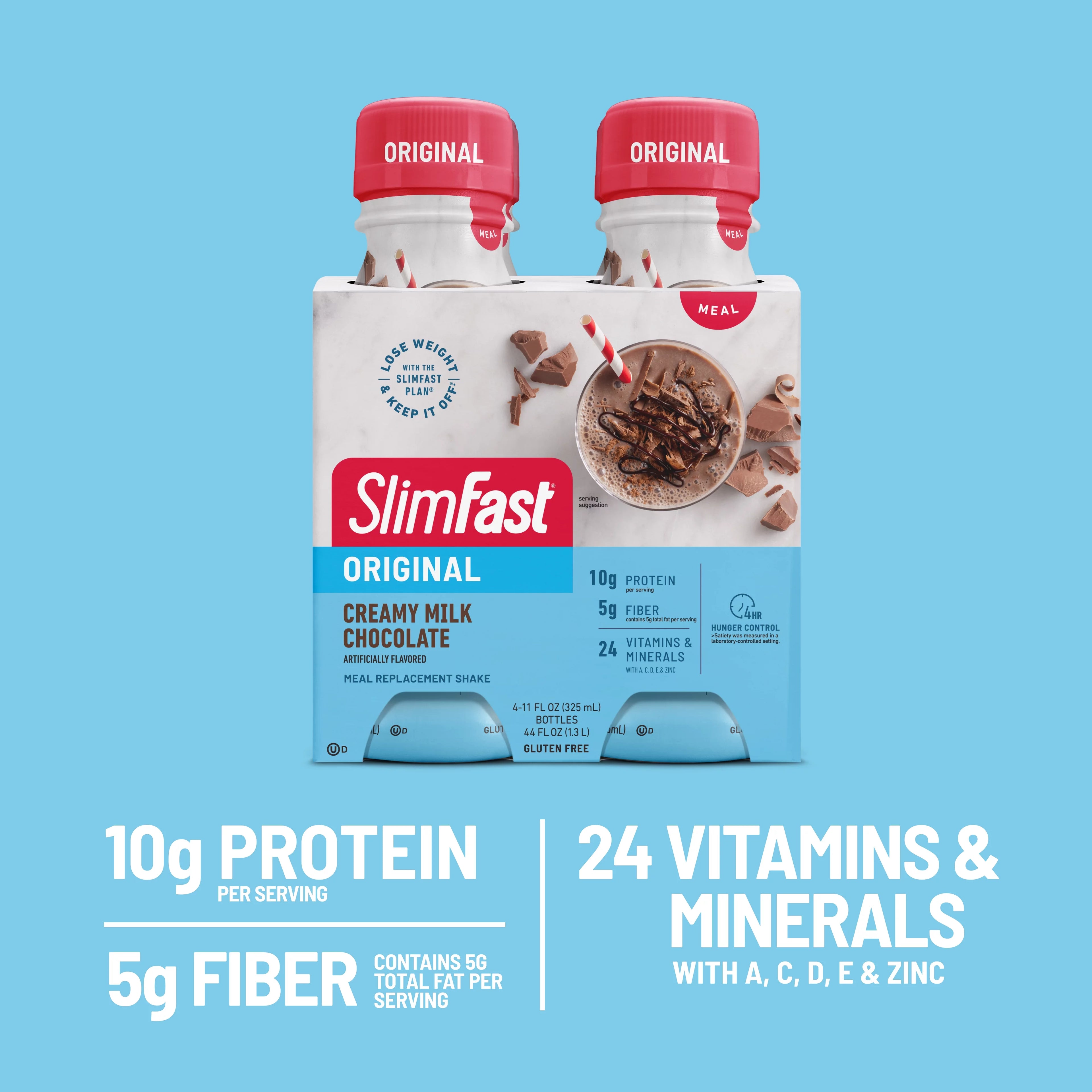 Creamy Milk Chocolate Meal Replacement Shakes, 11 fl. Oz., 15 Ct K296354