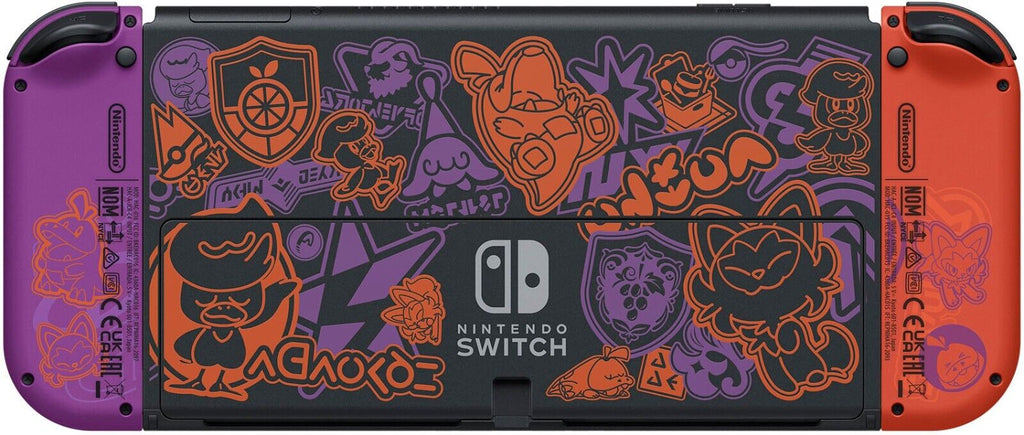 Nintendo Switch OLED Model Pokémon Scarlet & Violet Bundled With Violet Game K548