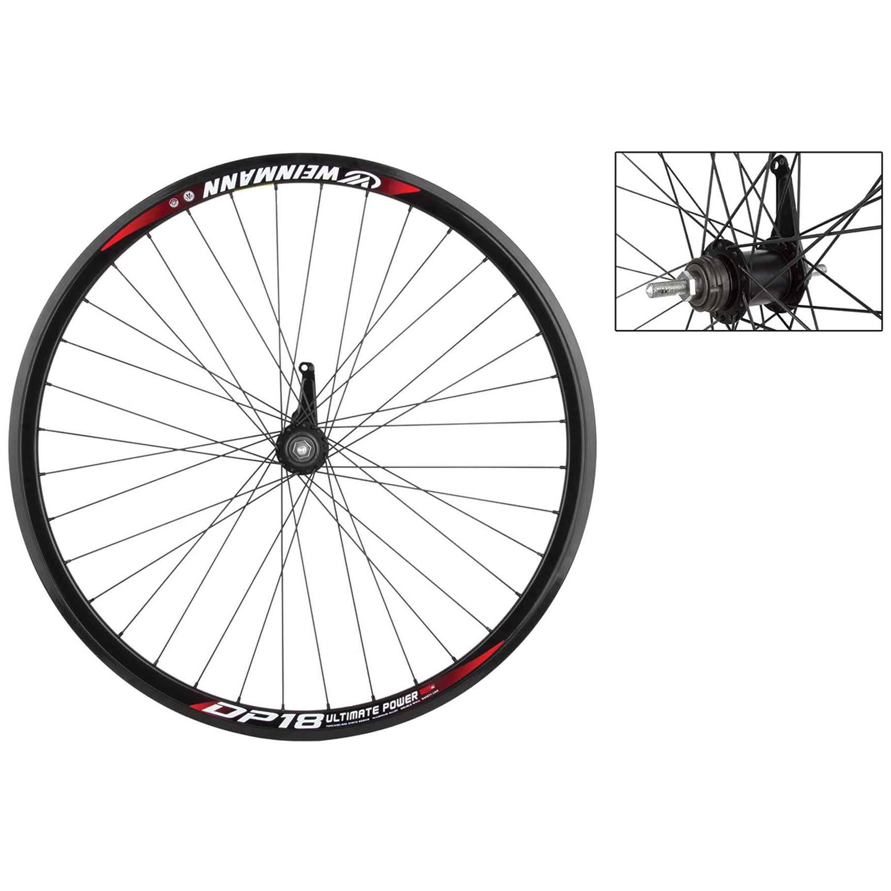 Black 700c 36H Coaster Brake Rear Wheel H891890