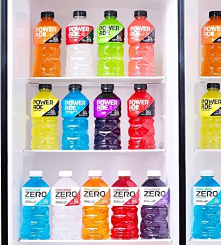 28 fl oz 5 Pack Zero Fruit Punch Sport Drink Bottles F7791