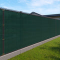 15' x 27' Green Heavy Duty Fence Privacy Screen Mesh Fabric O9679