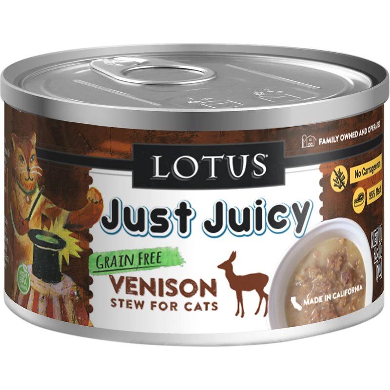Venison Stew Canned Cat Food, 5.3-oz, Case of 24 O12002