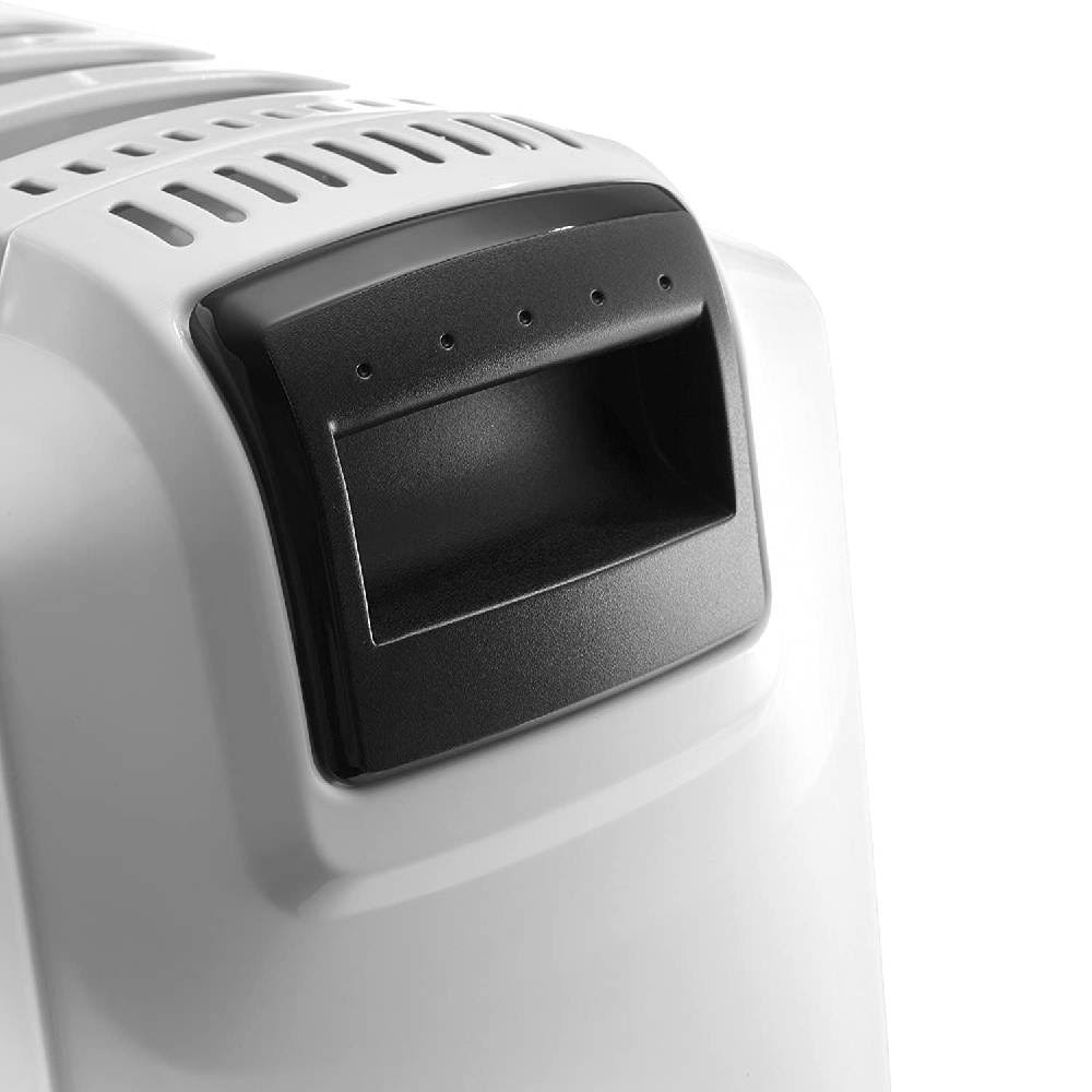 Oil-Filled Radiator Space Heater, Quiet 1500W, Adjustable Thermostat, 3 Heat Settings, Timer O167430