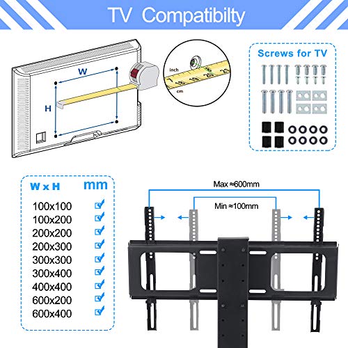 Universal Rolling Tv Stand with Mount R40253