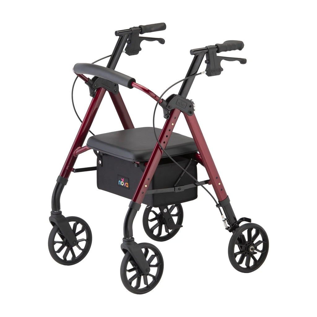 8 Inch Wheel Aluminum Rollator P4598