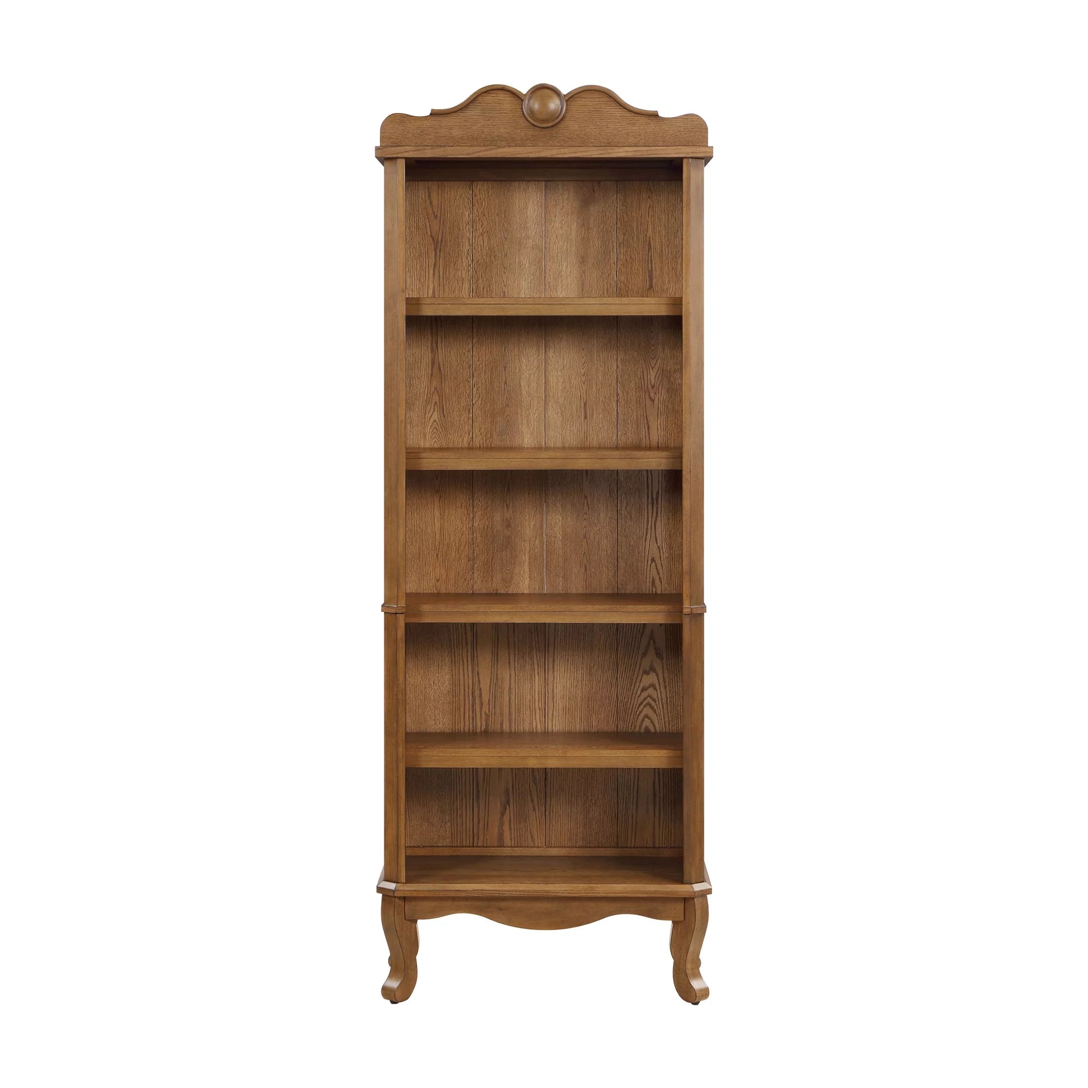 Heirloom Brown Solid Wood Bookcase W5083