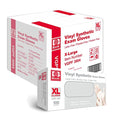 Clear Vinyl Exam Gloves, Extra-Large, Pack of 1000 M783500