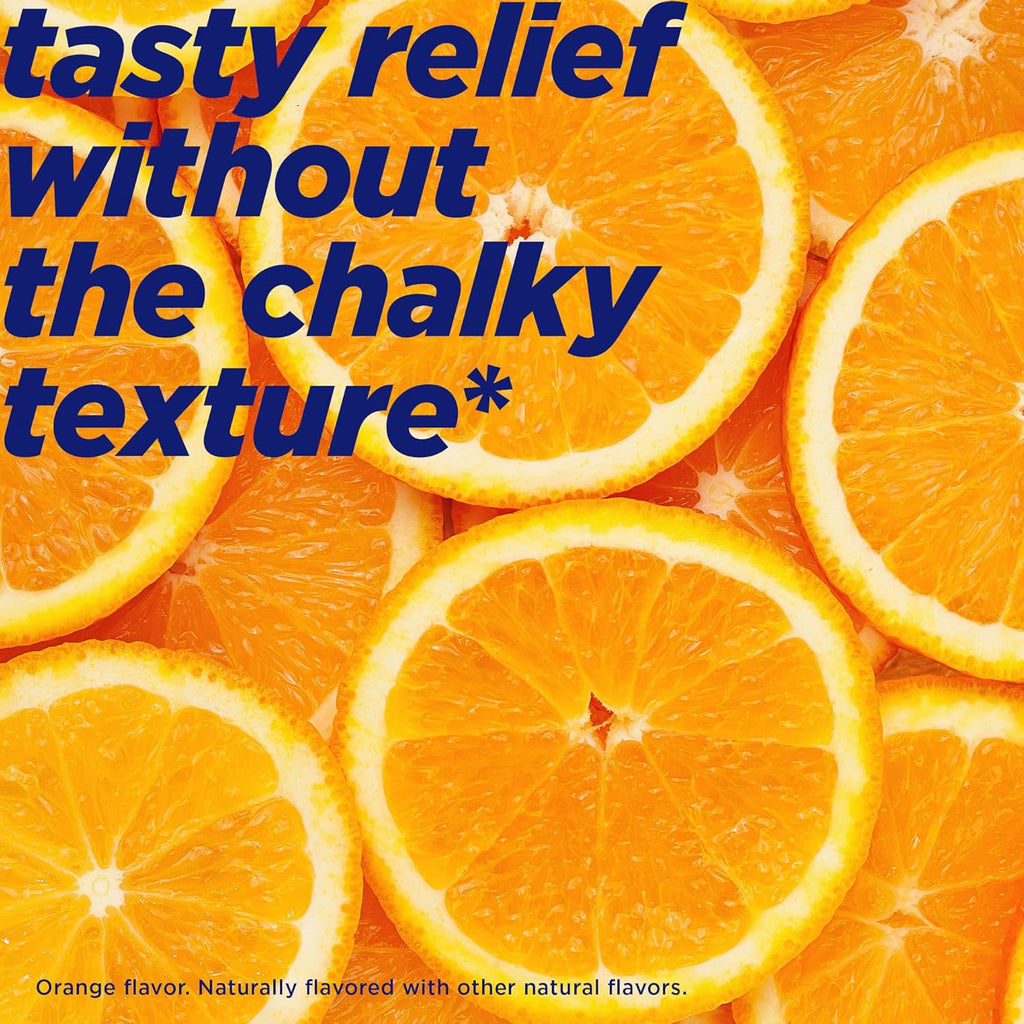 Orange Flavor 64 Count Antacid Tablets C3515
