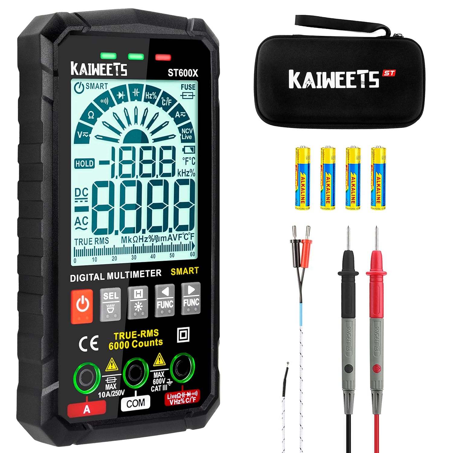 Digital Multimeter Voltmeter with NCV Voltage Meter U692