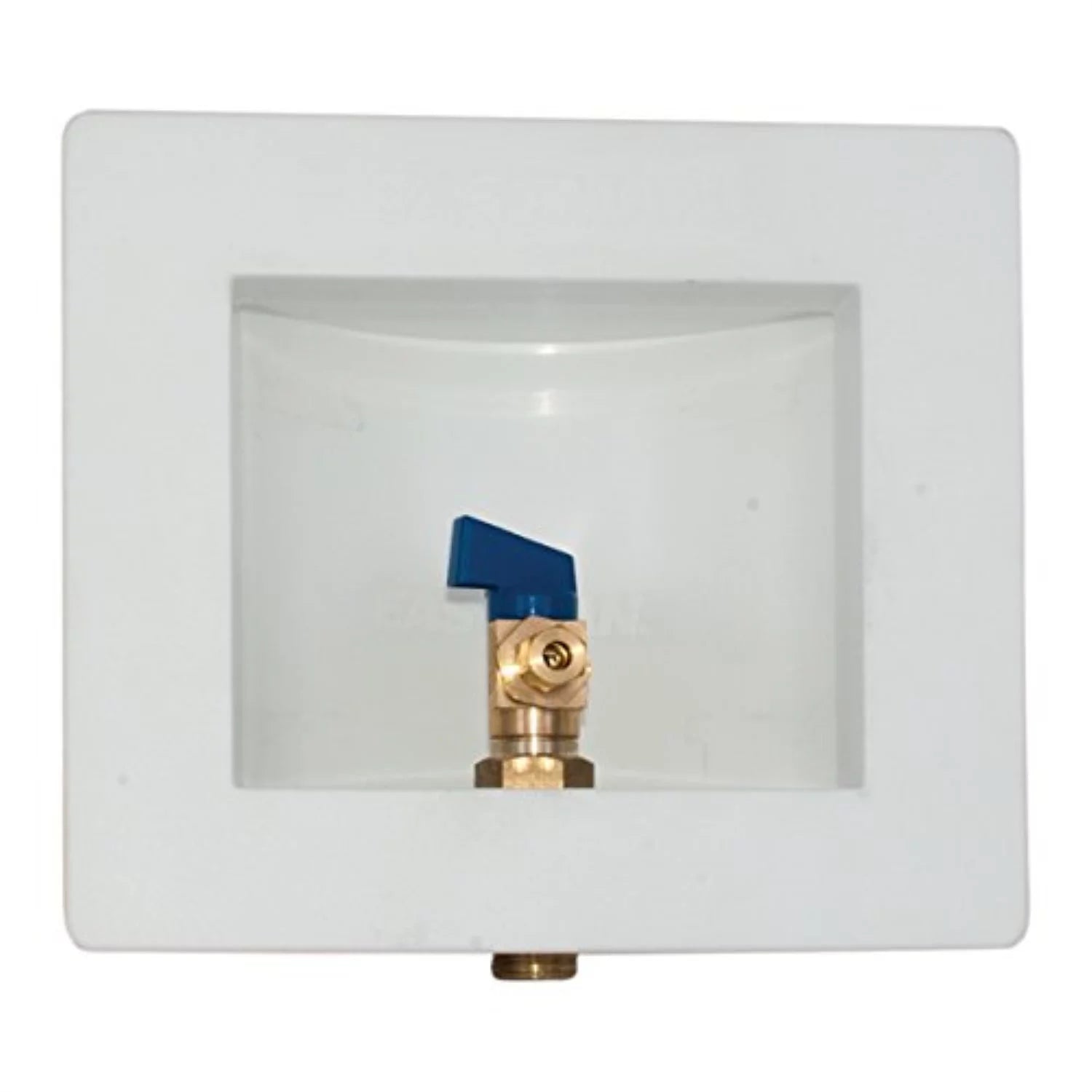 1/2 inch Sweat White Ice Maker Outlet Box Q328